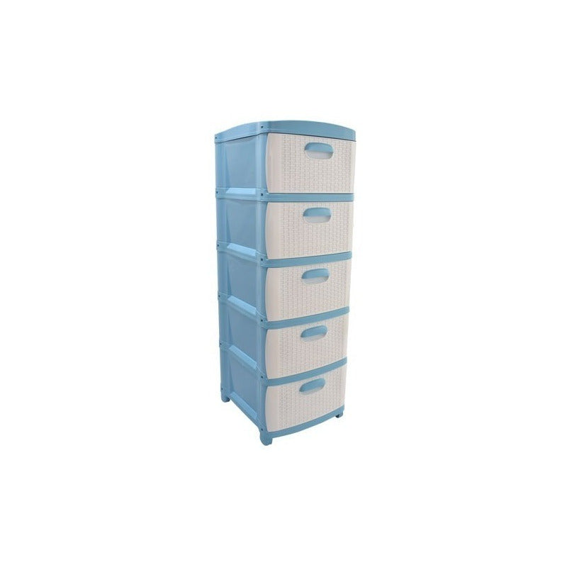 Cajonero Organizador Dubai 5 Gavetas Gavetero Plástico