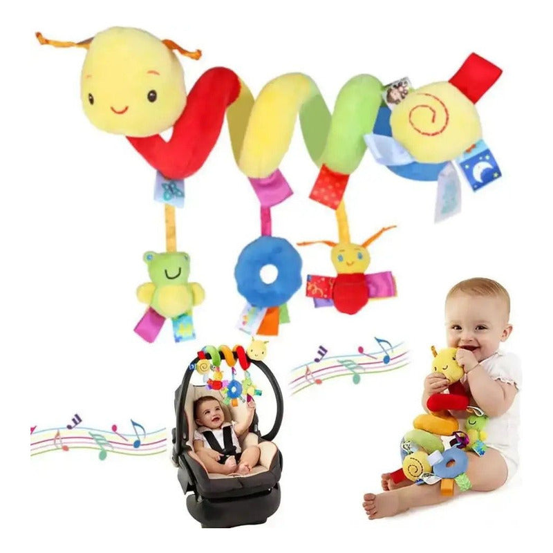 Movil Espiral Para Bebe Multiusos Coche Cuna Estimulacion
