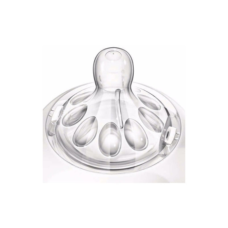 Set Regalo Kit 4 Teteros Avent Natural Chupo Y Cepillo