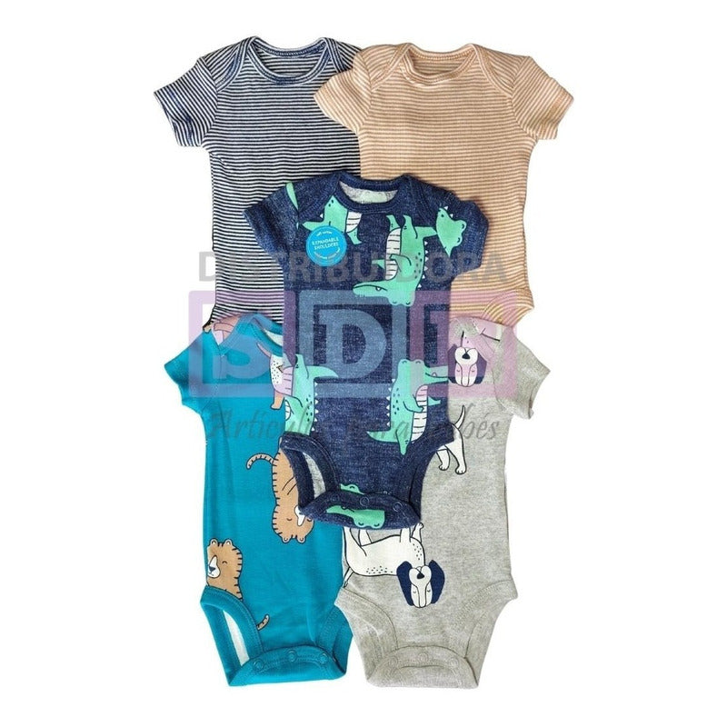 Set 5 Bodys Bodies Carters Bebé Niño Niña Mamelucos
