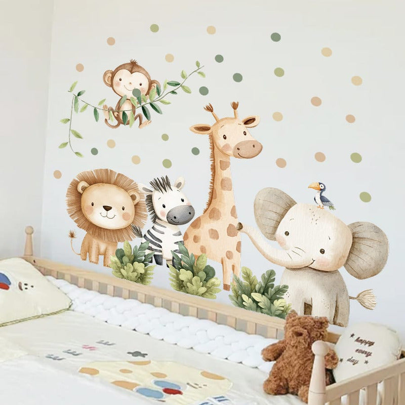 Sticker Vinilos Decorativos Adhesivos Infantiles Safari 2