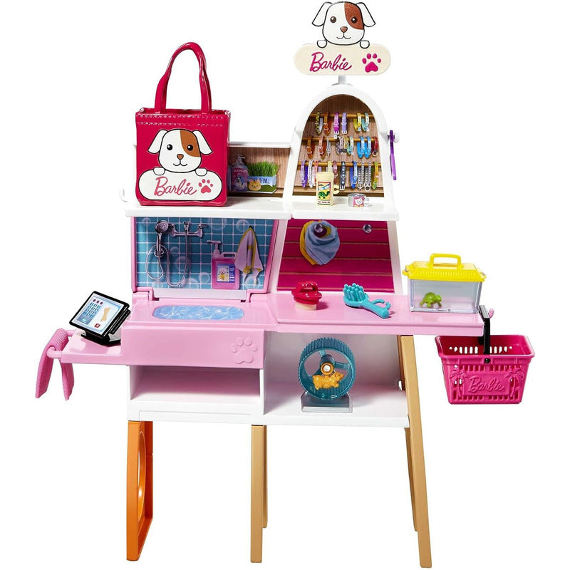 Barbie Tienda Para Mascotas Incluye Accesorios