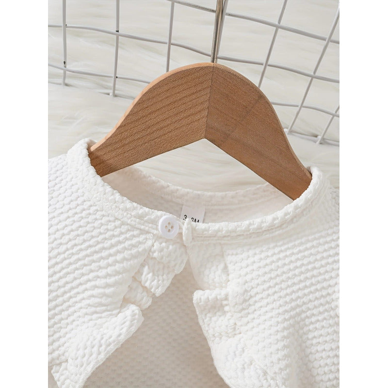Conjunto Vestido Bebe Niña Elegante Bautizo Cortejo Chaqueta