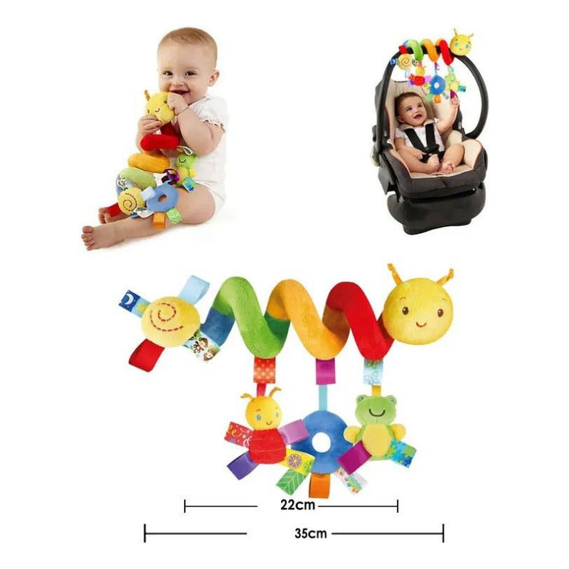 Movil Espiral Para Bebe Multiusos Coche Cuna Estimulacion