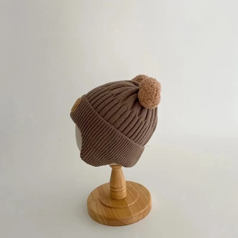 Gorro Gorrito Termico Osito Para Bebe Tapa Orejas