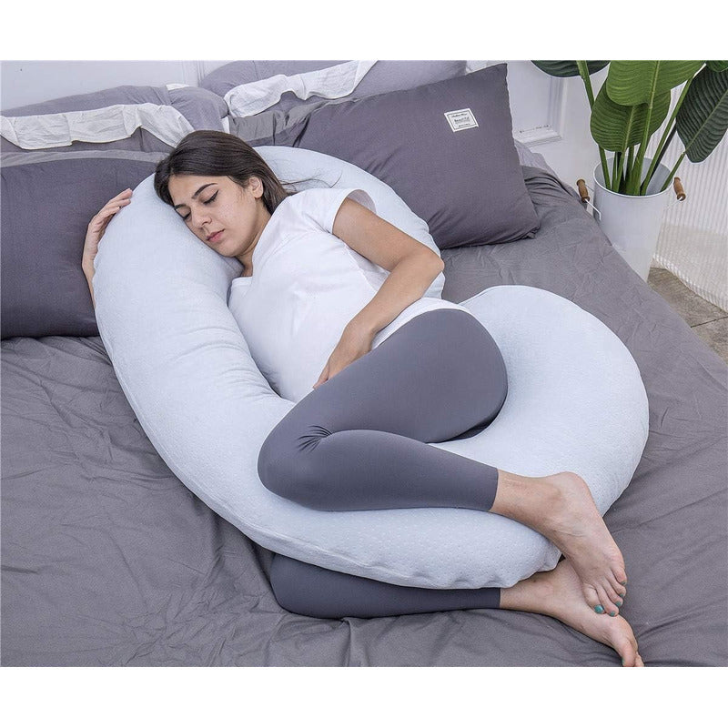 Almohada Cojin Embarazo Lactancia Tela Premium Forro Interno