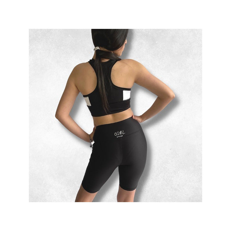 Conjunto Deportivo 2 Piezas Lycra Biker Mujer Varios Colores