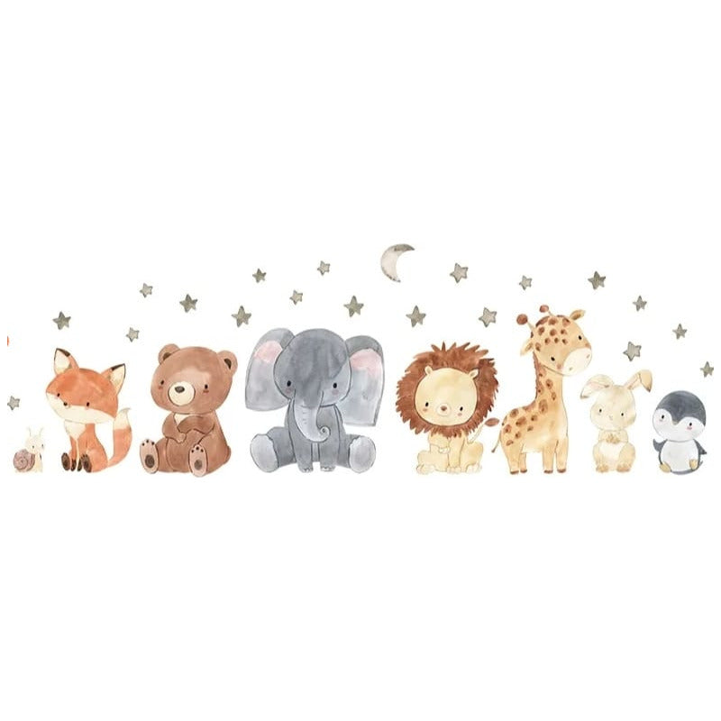 Sticker Vinilos Decorativos Adhesivos Infantiles Safari