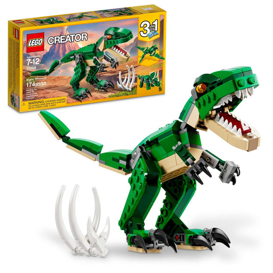 Lego Creator 3 En 1 Poderoso Dinosaurio 31058 174 Piezas