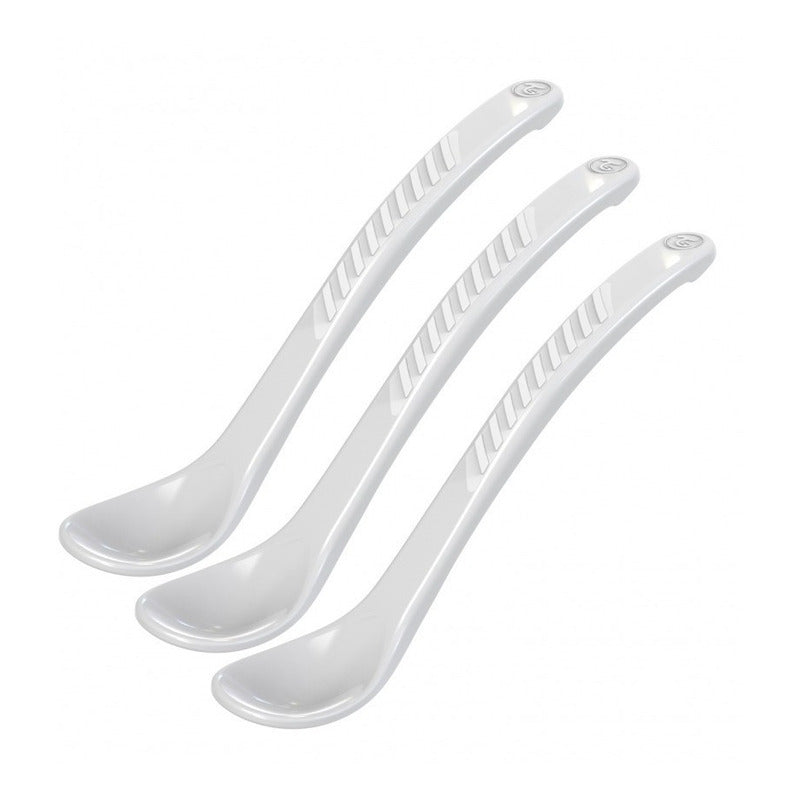 Set X3 Cucharas Para Bebe Twistshake Cuchara Naranja