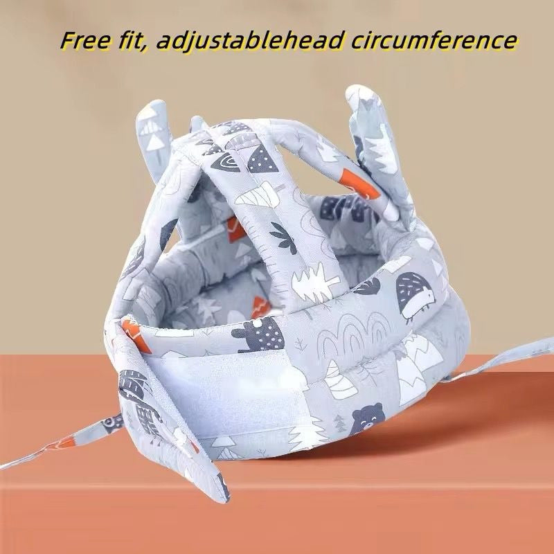 Casco De Seguridad Gateo Bebe Ajustable Protector Acolchado