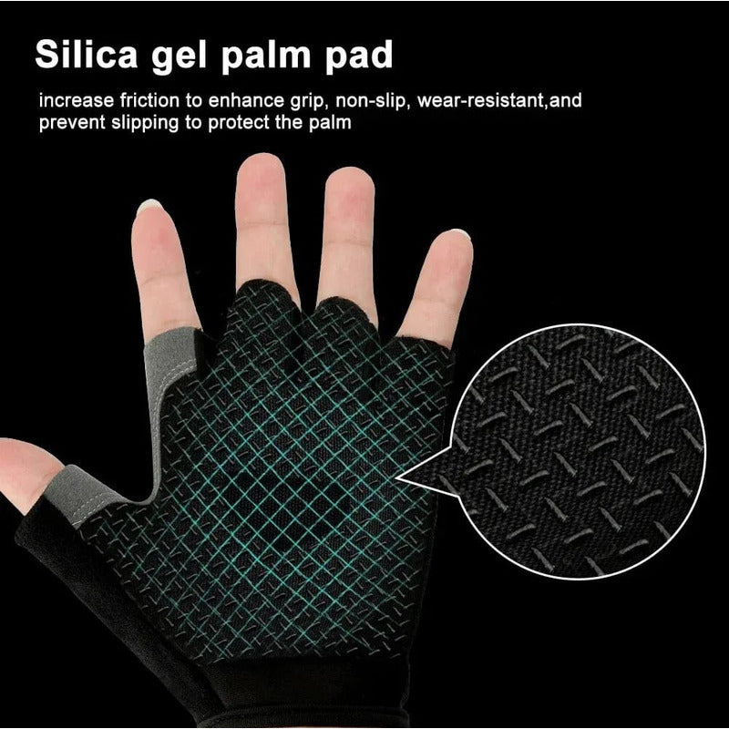 Guantes Gimnasio Bicicleta Antiresvalantes Ejercicio Gym