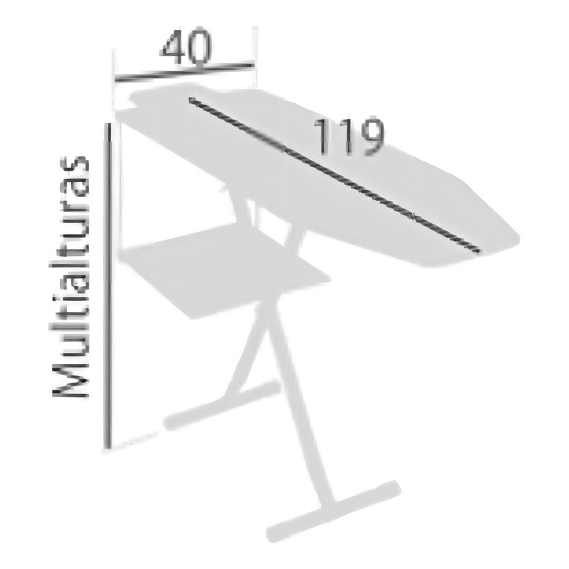 Mesa Planchar De Planchado Lujo Americana Plegable Metálica