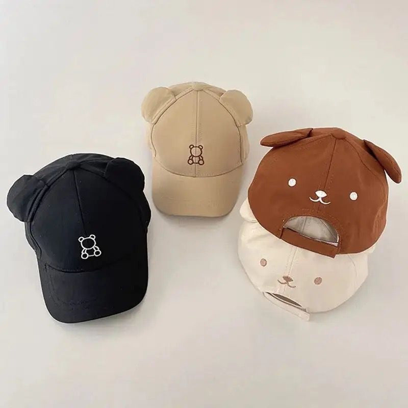 Gorra Sombrero De Sol Para Bebes Y Niños Osito Sol Playa
