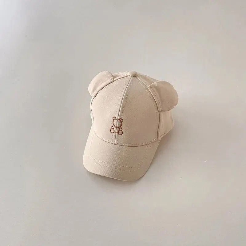 Gorra Sombrero De Sol Para Bebes Y Niños Osito Sol Playa