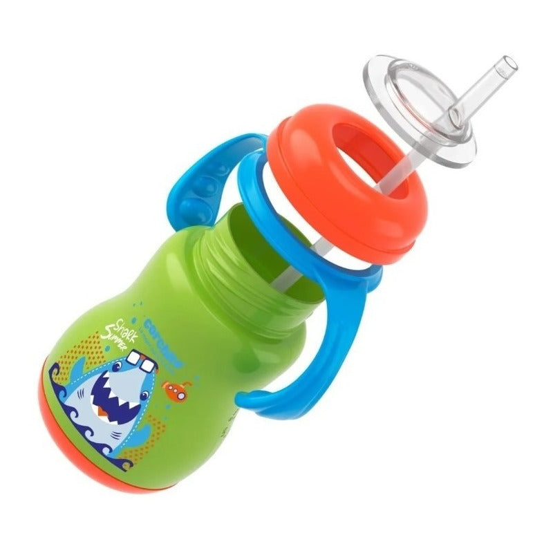 Vaso Entrenador Pitillo Para Niño Niña Corchito 12m+ Sin Bpa