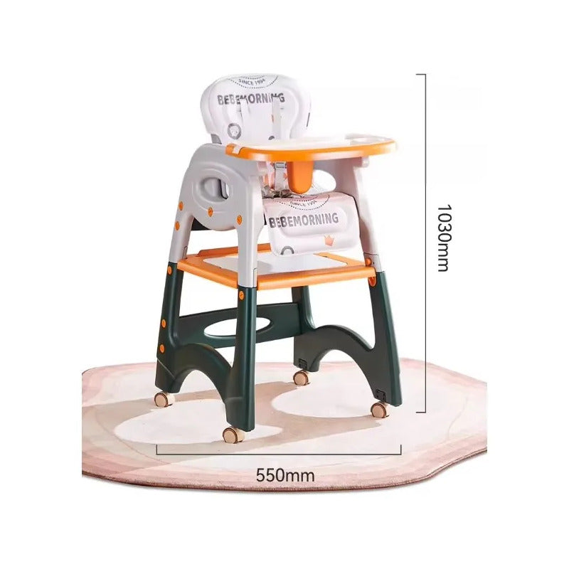 Silla Comedor Bebe Escritorio Lego 3 En 1 Mesa Silla 0020