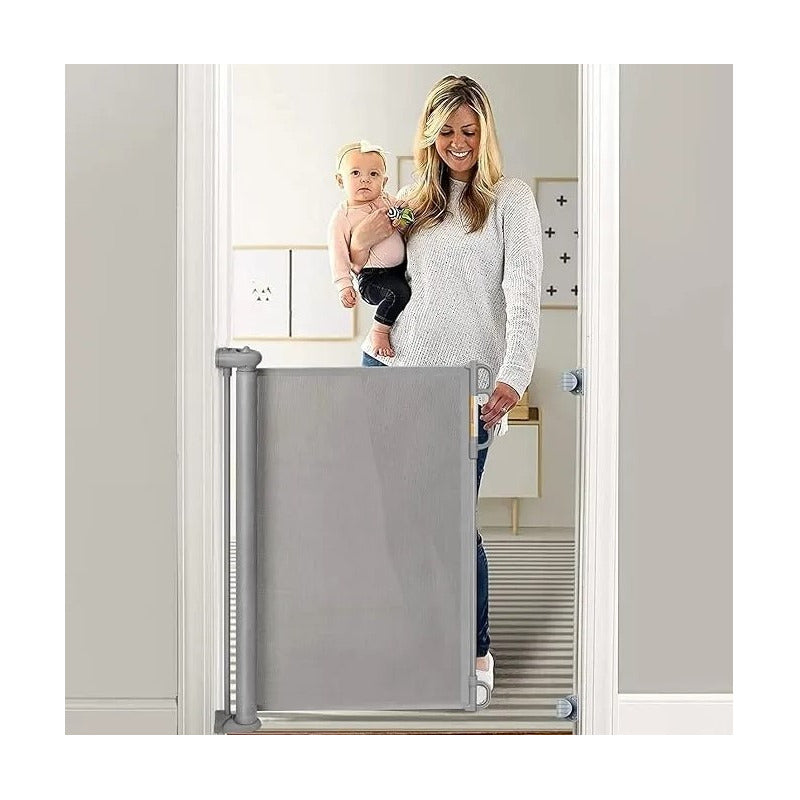 Puerta Retráctil Seguridad Bebe Mascota Extensible 1.8 Mts