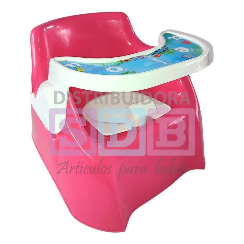Baño Comedor Entrenador Bebes 2en1 Plástico Vasenilla Bañito