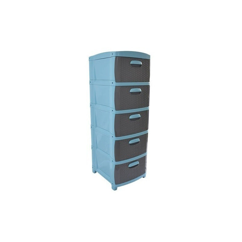 Cajonero Organizador Dubai 5 Gavetas Gavetero Plástico