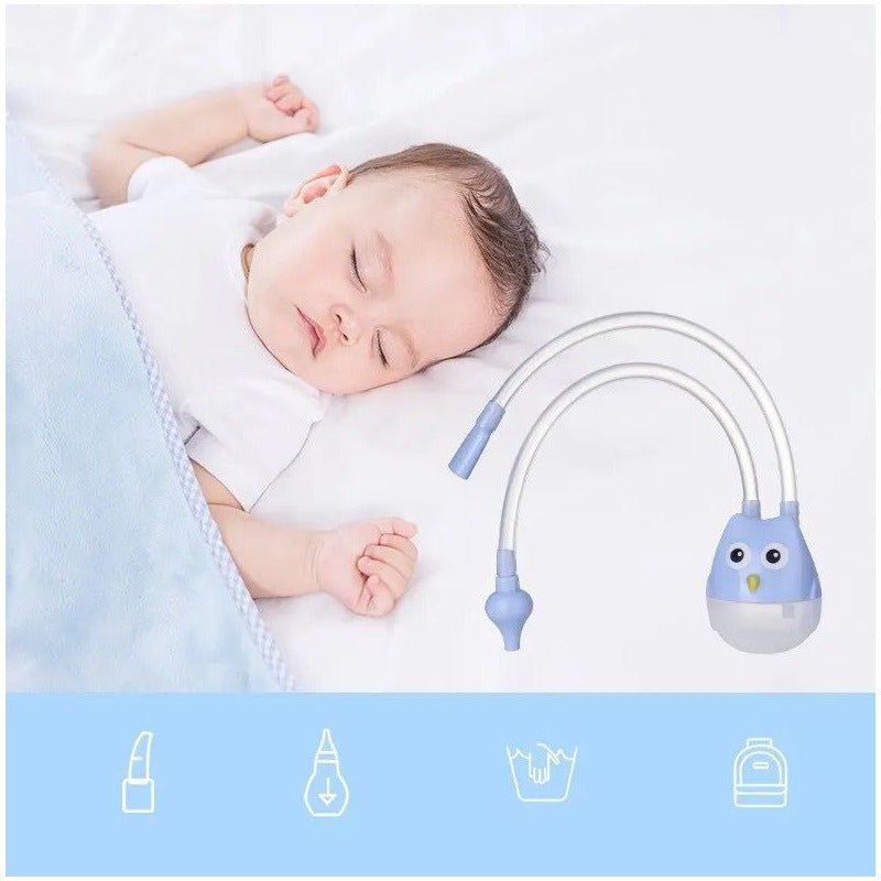 Aspirador Nasal Para Bebe Saca Mocos Succión