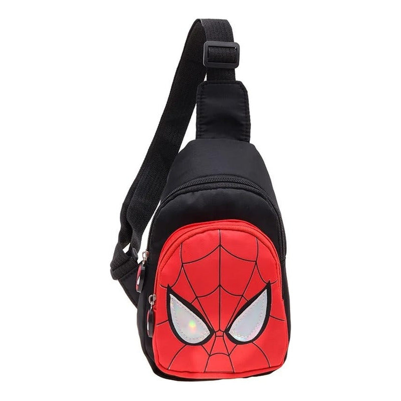 Maleta Morral Bolso Riñonera Spiderman Para Niños Niñas