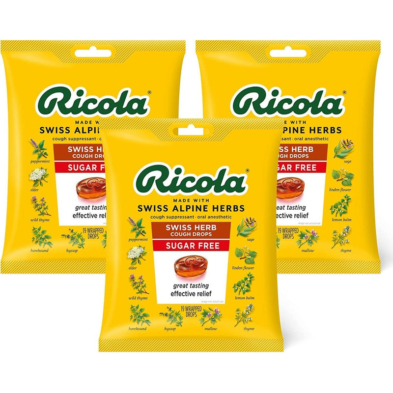 Caramelo Ricola Sin Azucar X19