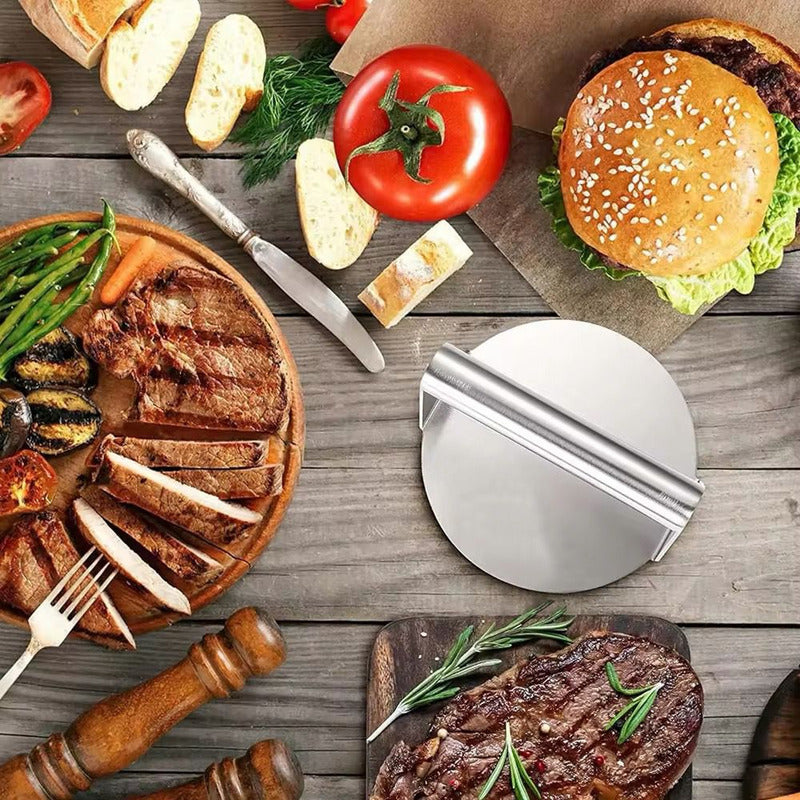 Prensa De Hamburguesas De Acero Inoxidable 304 Smash Burger