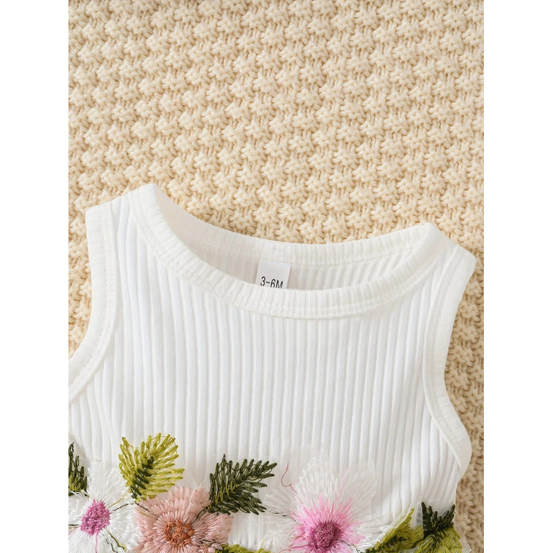 Conjunto Vestido Bebe Niña Elegante Bautizo Cortejo Chaqueta