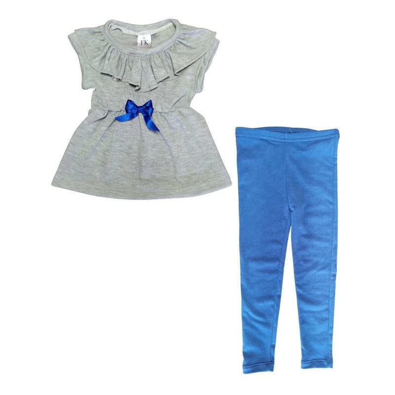 Conjuntos Niñas Varios Modelos Blusa Leggins Fk