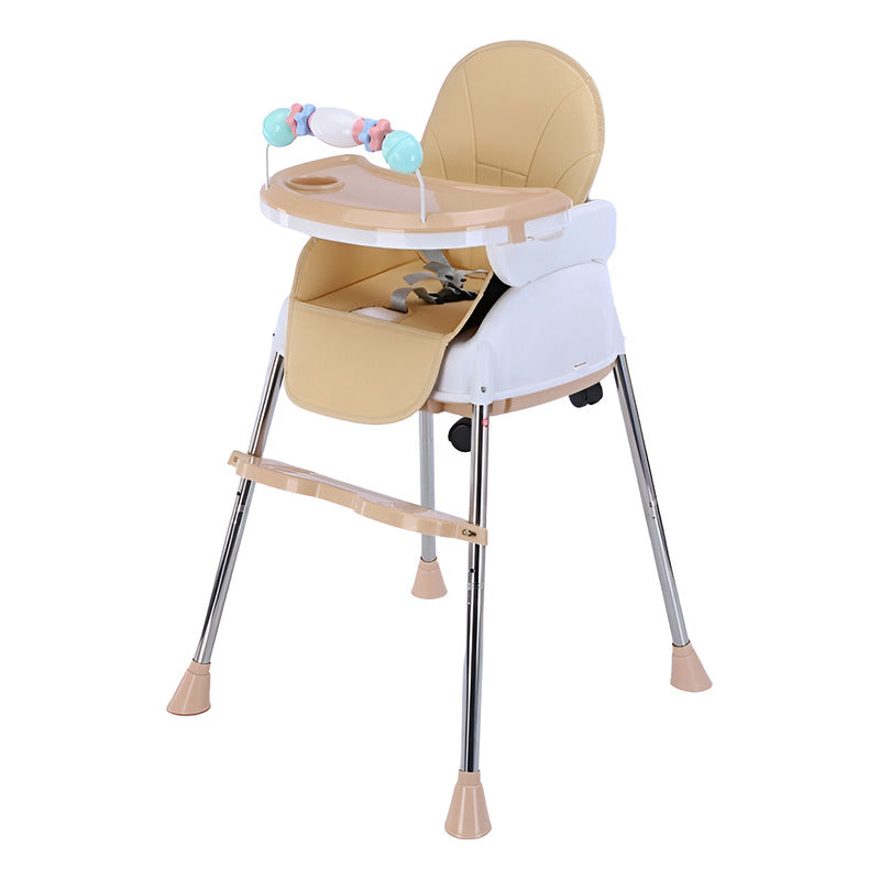 Silla Comedor Bebe 4 En 1 Juguetes Doble Bandeja Booster