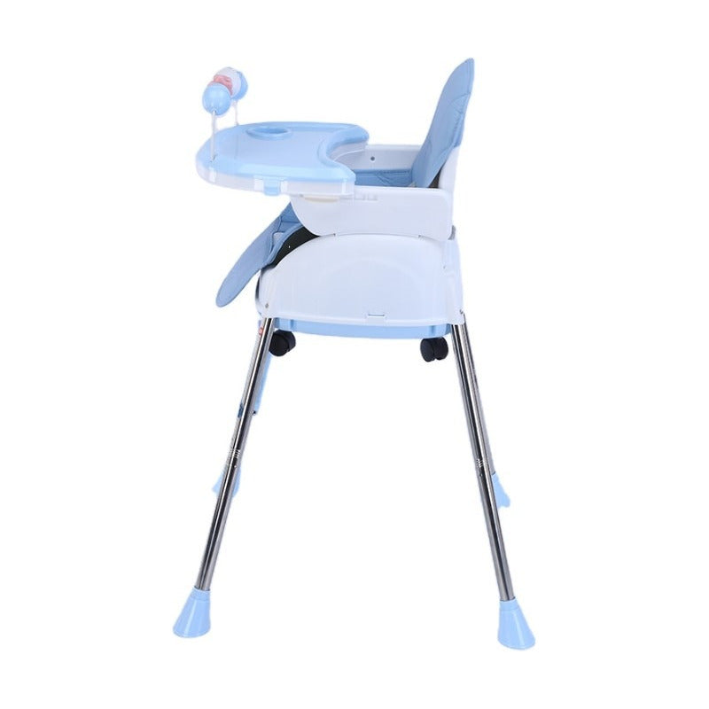 Silla Comedor Bebe 4 En 1 Juguetes Doble Bandeja Booster
