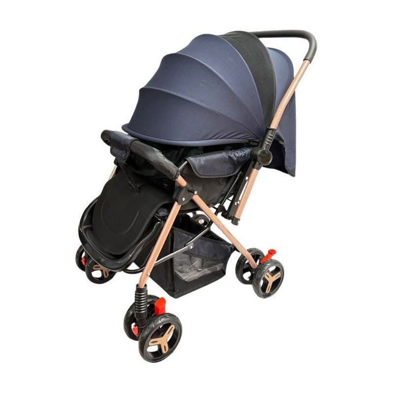 Coche Paseador Bebe Barra Reversible + Juguetes + Mosquitero