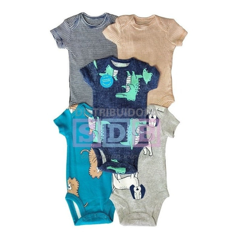 Set 5 Bodys Bodies Carters Bebé Niño Niña Mamelucos