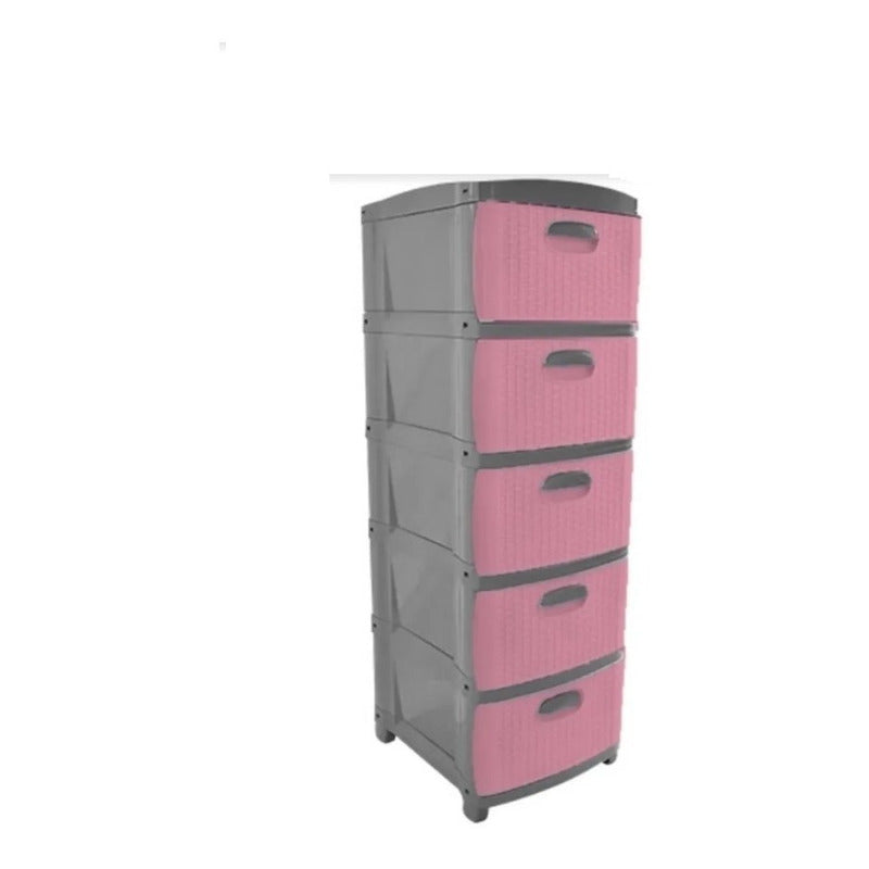 Cajonero Organizador Dubai 5 Gavetas Gavetero Plástico