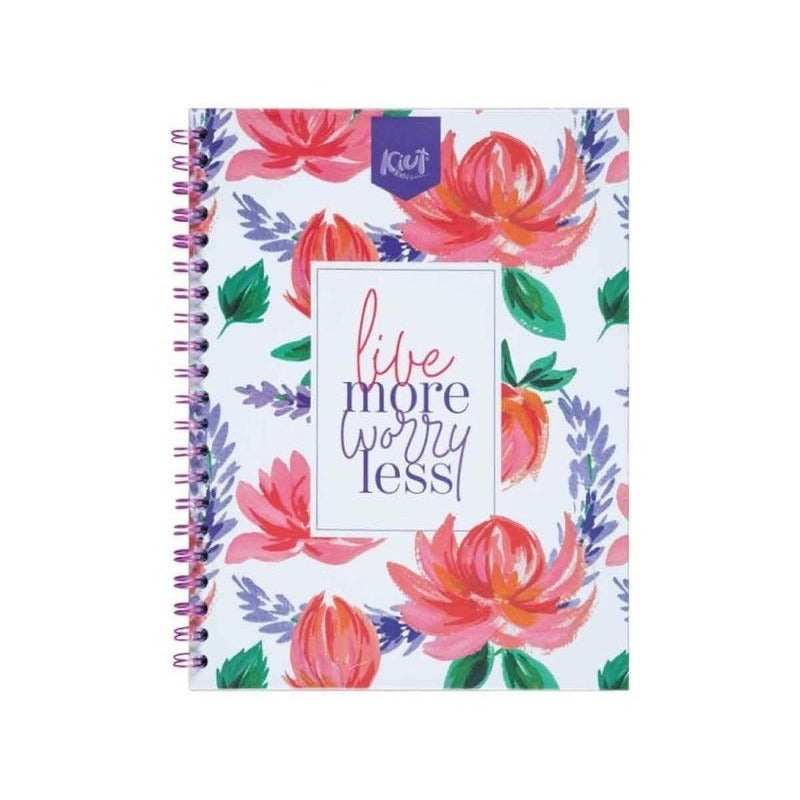 Cuaderno Argollado Cuadriculado Kiut 80 Hojas Durabook Norma