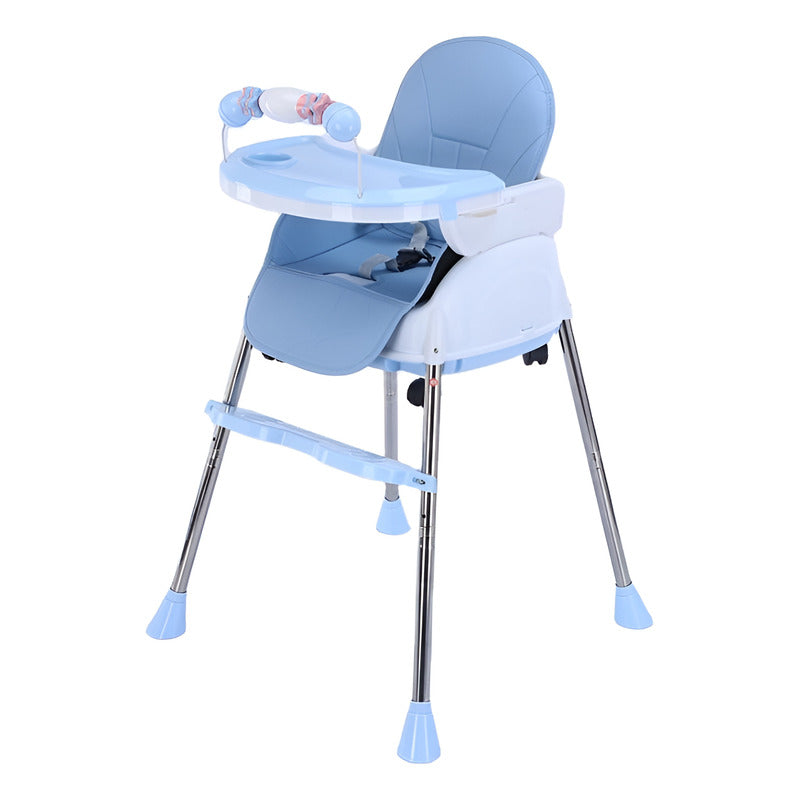 Silla Comedor Bebe 4 En 1 Juguetes Doble Bandeja Booster