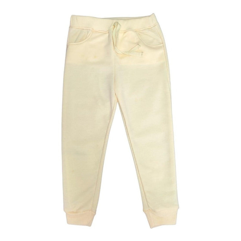 Pantalón Sudadera Tipo Jogger De Talla 2 A 5 Para Niñas