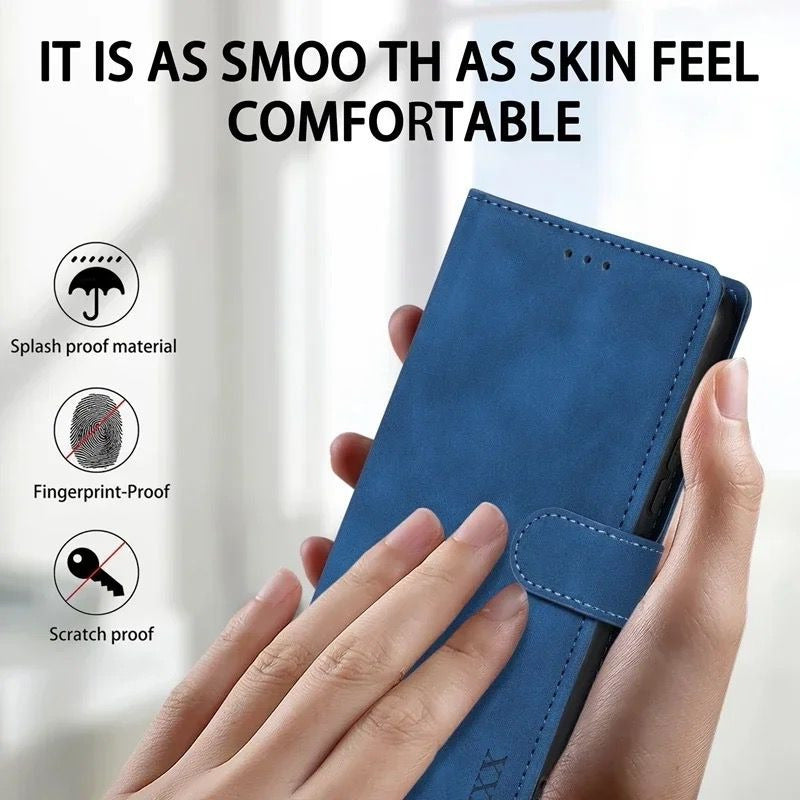 Funda Estuche Porta Tarjetas Tipo Libro Antishock Note 9 Pro