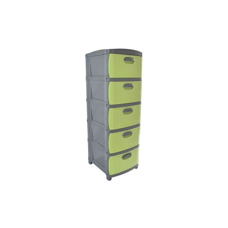 Cajonero Organizador Dubai 5 Gavetas Gavetero Plástico
