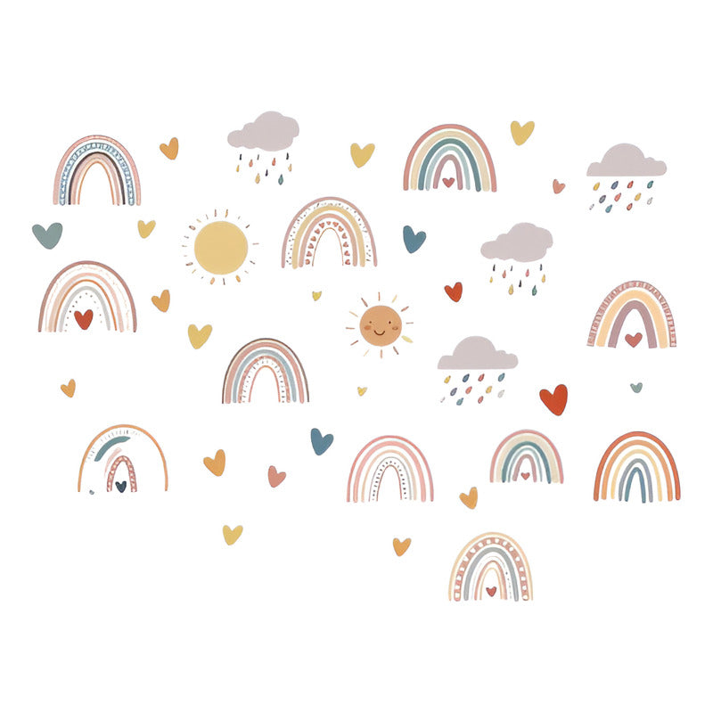 Sticker Vinilos Decorativos Adhesivo Infantil Bebe Arcoiris