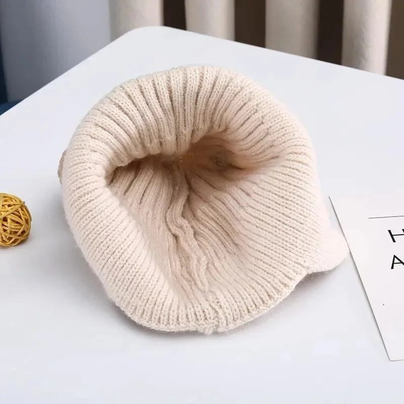 Gorro Gorrito Termico Osito Para Bebe Tapa Orejas
