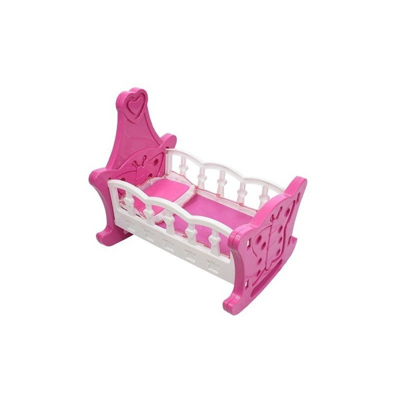 Cuna Cunita Para Muñeca Incluye Lencería 50 Cm Largo