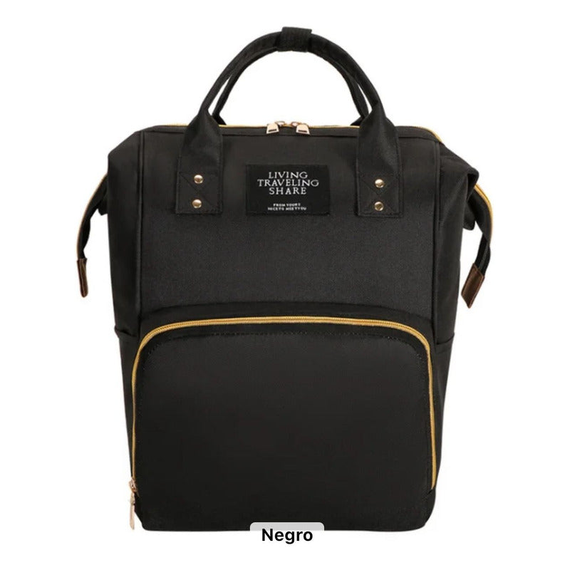 Pañalera Multinfuncional Bebe Mochila Morral Bolso 6 Colores