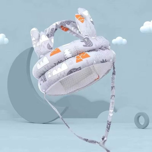 Casco De Seguridad Gateo Bebe Ajustable Protector Acolchado