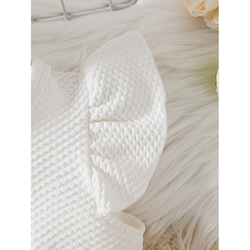 Conjunto Vestido Bebe Niña Elegante Bautizo Cortejo Chaqueta