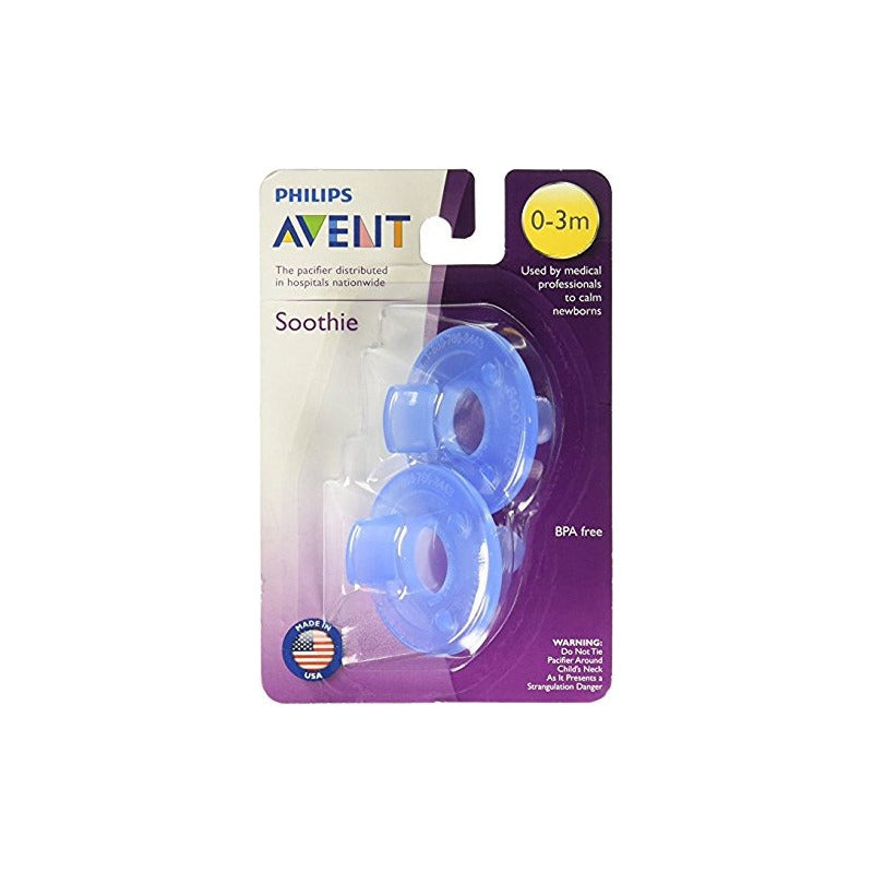 Avent Chupos Entretención X 2 Unidades Soothie Bebe 0-3 M+