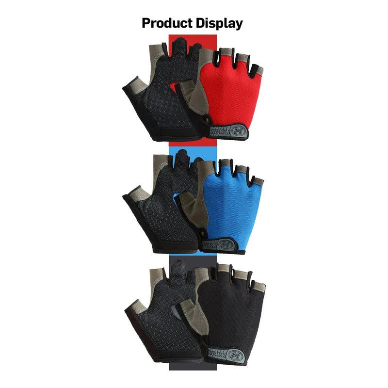Guantes Gimnasio Bicicleta Antiresvalantes Ejercicio Gym