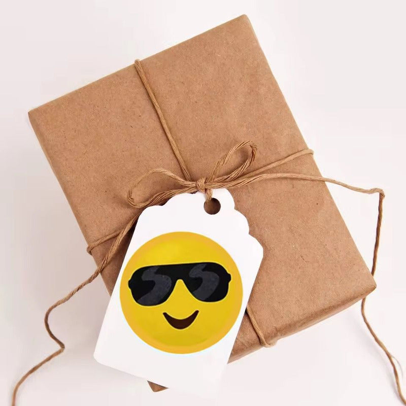 Rotulo Sticker Autoadhesivo Carita Feliz 2.5 Cm X 500 Pcs