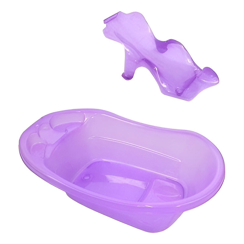Tina Bañera Para Bebé Niño Niña Con Soporte Base Acomodador